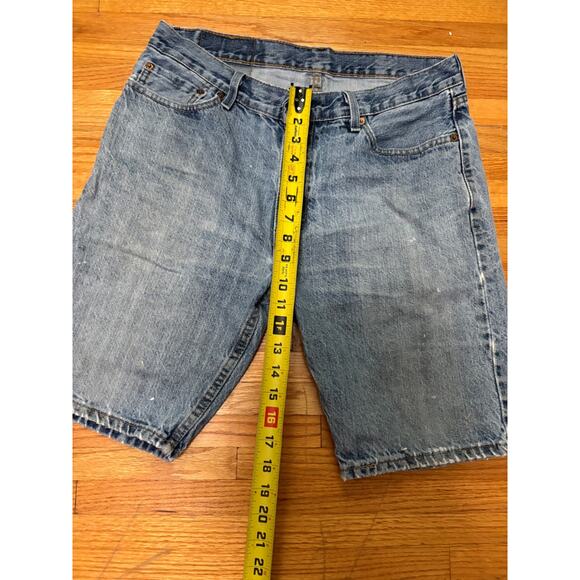 Levi’s 505 Cut-Off Denim Shorts (W33) - Picture 3 of 7